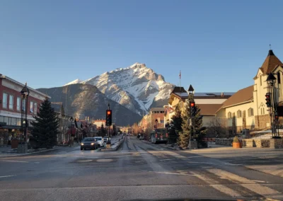 Banff Avenue Spring